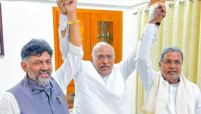 কর্ণাটকের মুখ্যমন্ত্রী হচ্ছেন সিদ্দারামাইয়া, উপমুখ্যমন্ত্রী শিবকুমার