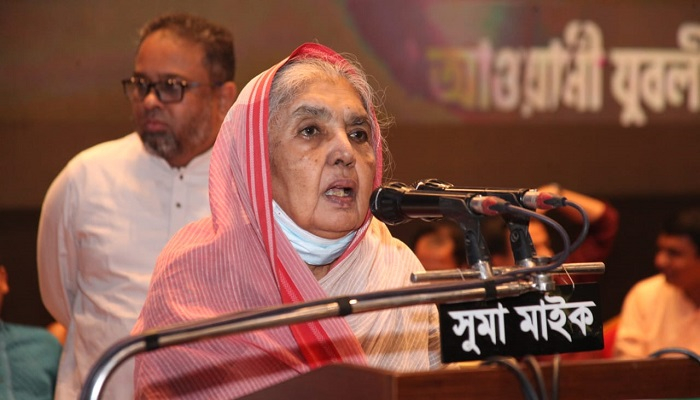 শেখ হাসিনা এসেছিলেন বলেই গণতন্ত্র ফিরে পেয়েছি: মতিয়া চৌধুরী