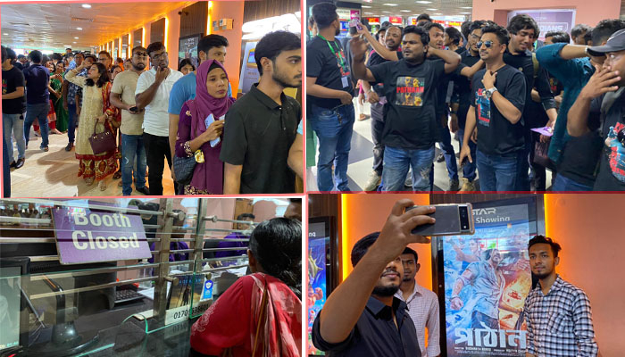 সিনেপ্লেক্সে টিকিট সঙ্কট, ছবিতে দেখুন ‘পাঠান’ উন্মাদনা