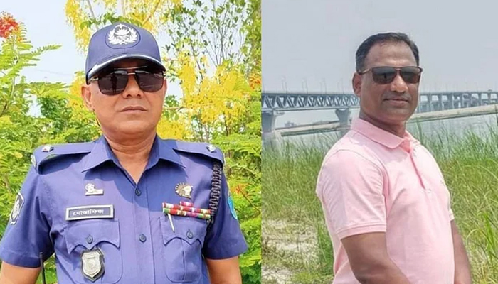 পদ্মা সেতু দক্ষিণ থানার ২ কর্মকর্তা সাসপেন্ড পদ্মা সেতু দক্ষিণ থানার ২ কর্মকর্তা সাসপেন্ড