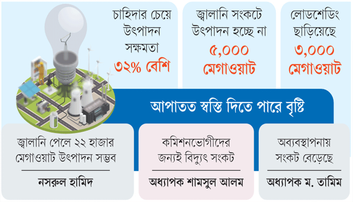 বিদ্যুৎ সংকটের নেপথ্যে ভুল নীতি, অব্যবস্থাপনা বিদ্যুৎ সংকটের নেপথ্যে ভুল নীতি, অব্যবস্থাপনা