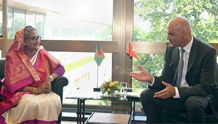 বাংলাদেশে আরও সুইস বিনিয়োগের আহ্বান প্রধানমন্ত্রীর বাংলাদেশে আরও সুইস বিনিয়োগের আহ্বান প্রধানমন্ত্রীর
