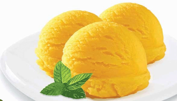 গরমে ঠান্ডা ঠান্ডা আমের আইসক্রিম