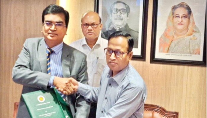 আর্থিক প্রতিষ্ঠান বিভাগের সঙ্গে কৃষি ব্যাংকের এপিএ স্বাক্ষর