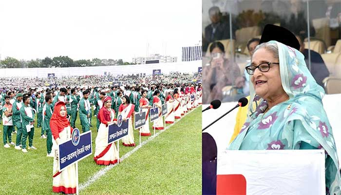স্থানীয় খেলাধুলার ব্যাপক প্রসারের ওপর গুরুত্বারোপ প্রধানমন্ত্রীর