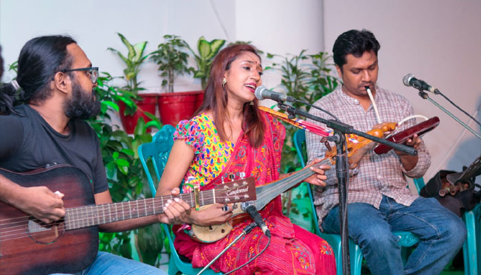জামদানি উৎসবে ভাওয়াইয়া সুর