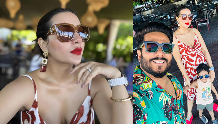 বেবিবাম্প নিয়ে ইন্দোনেশিয়ায় শুভশ্রী, সঙ্গে রাজ