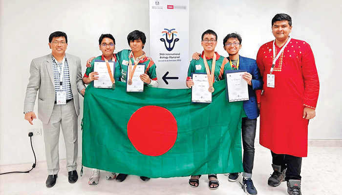 বাংলাদেশের তিন  ব্রোঞ্জপদক জয়