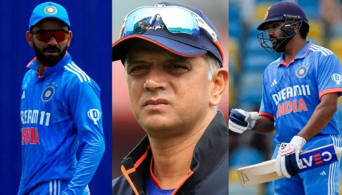 কোহলি-রোহিতকে না খেলানোর কারণ জানালেন দ্রাবিড়