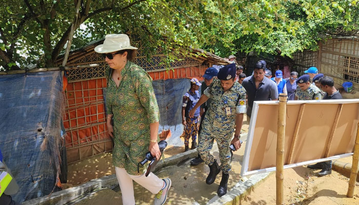 মার্কিন প্রতিনিধি দলের রোহিঙ্গা ক্যাম্প পরিদর্শন