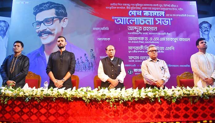 শেখ কামাল ভালো পেস বোলার ছিলেন: মাশরাফি শেখ কামাল ভালো পেস বোলার ছিলেন: মাশরাফি