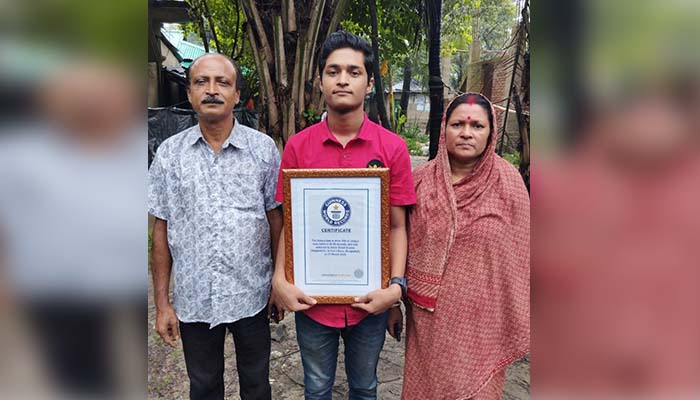 দ্রুততম সময়ে পানি খেয়ে গিনেস বুকে মহেশখালীর স্কুলশিক্ষার্থী অস্কার দ্রুততম সময়ে পানি খেয়ে গিনেস বুকে মহেশখালীর স্কুলশিক্ষার্থী অস্কার