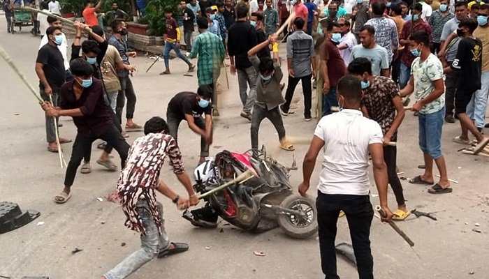 বিএনপির কর্মসূচিতে হামলা পদবঞ্চিতদের, আহত ৫