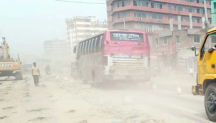 বায়ুদূষণে শীর্ষে গাজীপুর