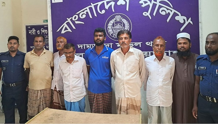 দামুড়হুদায় জামায়াত-বিএনপির ৭ কর্মী গ্রেপ্তার
