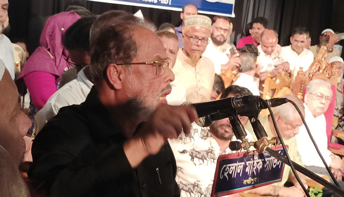 সুষ্ঠু নির্বাচনে সরকারের ভয় কেন, বললেন জি এম কাদের