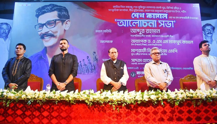 শেখ কামাল ভালো পেস বোলার ছিলেন: মাশরাফি
