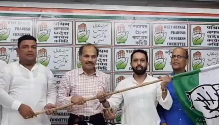 তৃণমূল ছেড়ে কংগ্রেসে যোগ দিলেন ফিরহাদ হাকিমের জামাতা