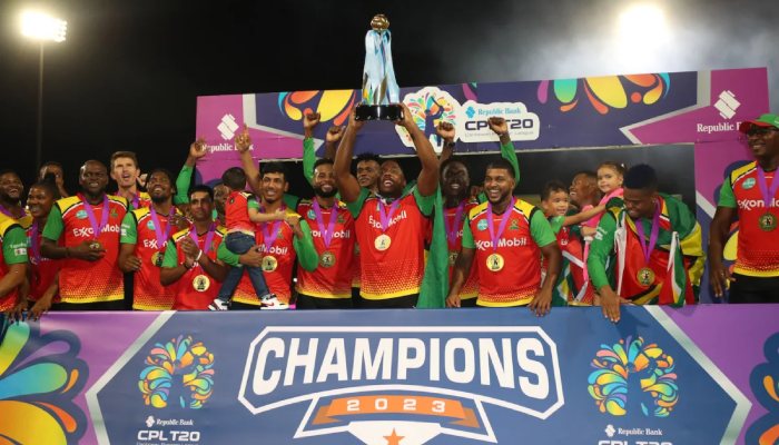 ৫ ফাইনাল হেরে ষষ্ঠবারে সিপিএল চ্যাম্পিয়ন গায়ানা ৫ ফাইনাল হেরে ষষ্ঠবারে সিপিএল চ্যাম্পিয়ন গায়ানা