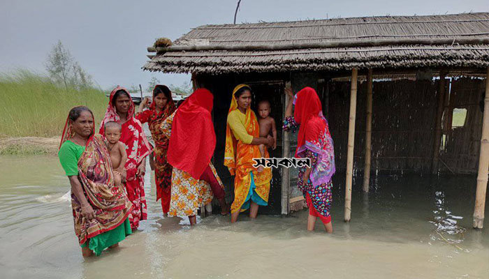 পানিবন্দি ৪৩ গ্রামের ৫ হাজার পরিবার