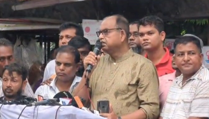 আন্দোলনের এখনো কিছুই দেখেন নাই: শামসুজ্জামান দুদু