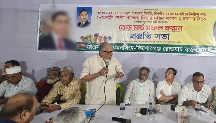 ‘রোড মার্চে নিজের চেহারা না দেখিয়ে জনগণের চেহারা দেখান’