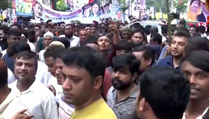 নয়াপল্টনে বিএনপির র‍্যালি শুরু