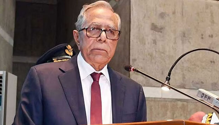সংসদে দর্শক গ্যালারিতে সাবেক রাষ্ট্রপতি আবদুল হামিদ