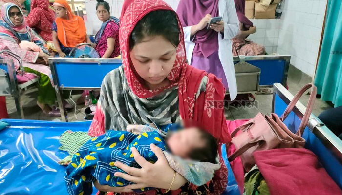 নিজের সন্তান আইসিইউতে থাকায় অন্যের নবজাতক চুরি করেন নুসরাত