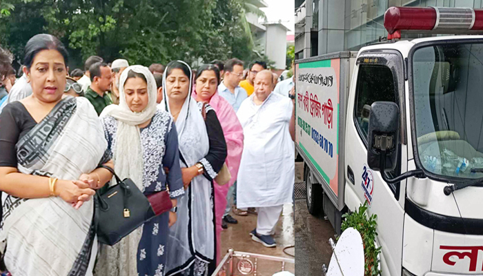 শ্রদ্ধা-ভালোবাসায় ‘ঘুড্ডি’ নির্মাতা জাকীকে বিদায়