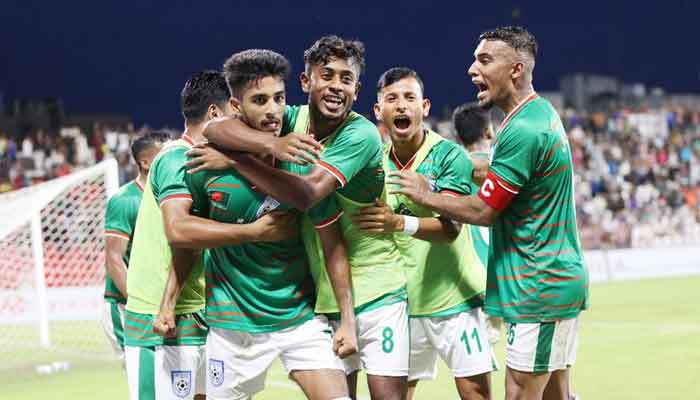 মোরছালিনের গোলে হার এড়াল বাংলাদেশ