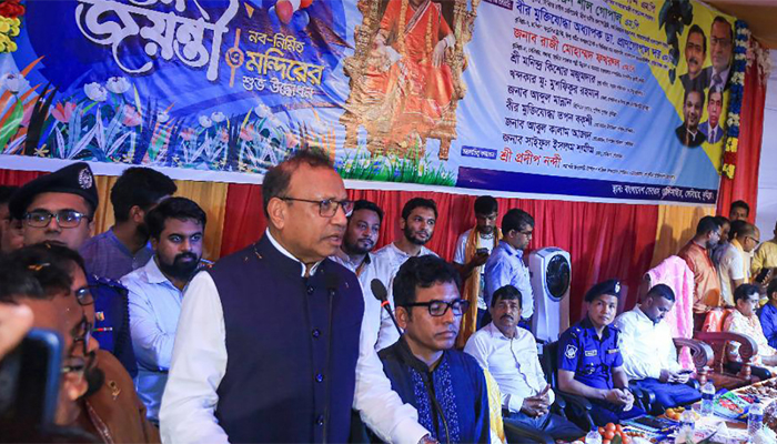 ধর্মীয় সাম্যভিত্তিক সমাজব্যবস্থা গড়ে তুলতে হবে: স্থানীয় সরকারমন্ত্রী