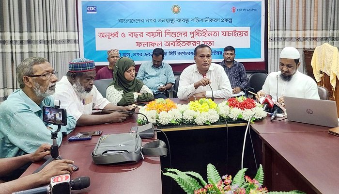 রংপুর শহরে বস্তির ৬৭ শতাংশ শিশু স্বাস্থ্যঝুঁকিতে