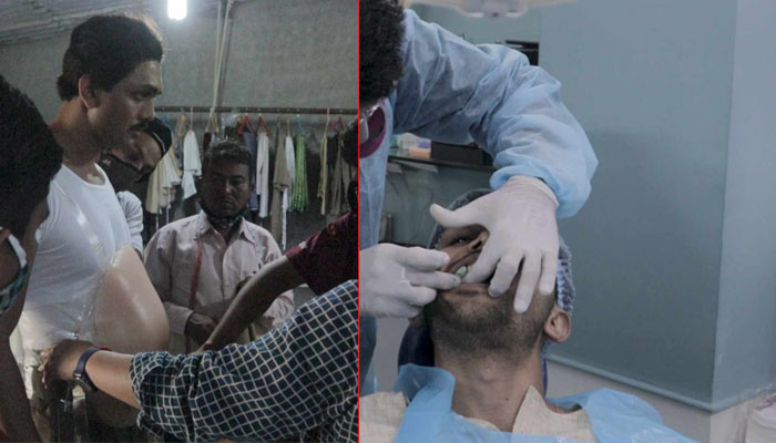 দাঁতে ৪ ডেনচার আর ৩ কেজির পেট নিয়ে ‘মুজিব’র শুটিং করেছেন শুভ দাঁতে ৪ ডেনচার আর ৩ কেজির পেট নিয়ে ‘মুজিব’র শুটিং করেছেন শুভ
