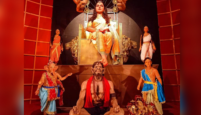 কলকাতার বিভিন্ন পূজামণ্ডপের প্রতিমা