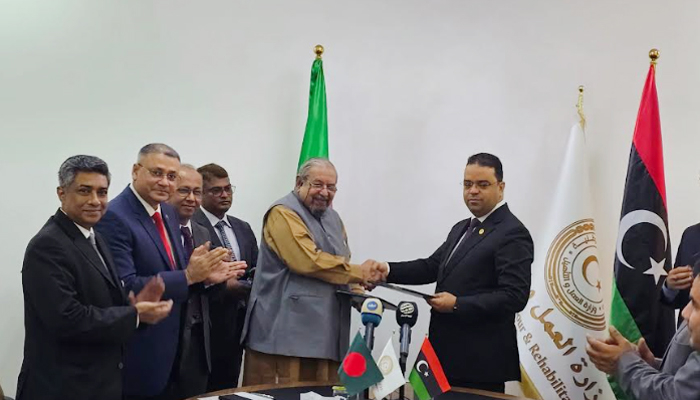 জনশক্তি রপ্তানিতে লিবিয়ার সঙ্গে বাংলাদেশের সমঝোতা স্মারক সই