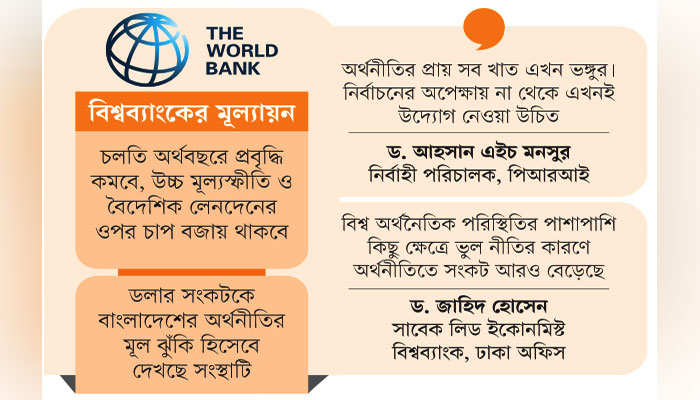 অর্থনীতির সংকট কেটে  যাওয়ার আভাস নেই