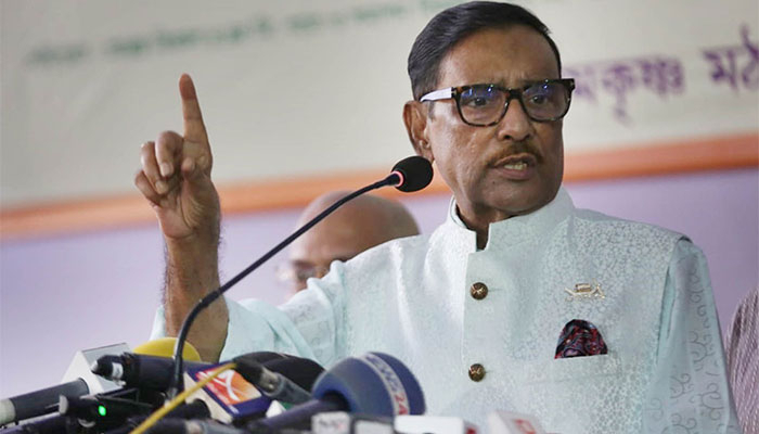 বিএনপির মুখে সুষ্ঠু নির্বাচনের কথা শুনে ঘোড়াও ডিম পাড়ে: ওবায়দুল কাদের