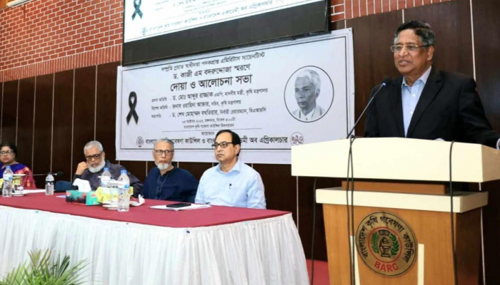 কৃষিযন্ত্রে ৫০-৭০% ভর্তুকির কথা শুনে বিদেশিরা চমকে ওঠে: কৃষিমন্ত্রী