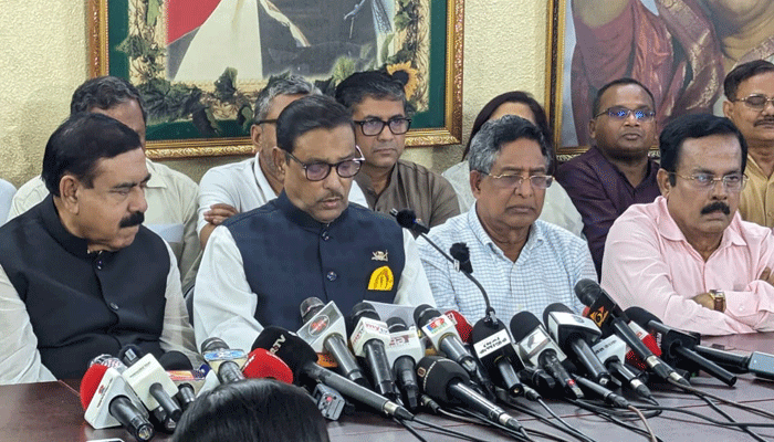 নির্বাচনী ইশতেহার প্রস্তুত করা হচ্ছে: ওবায়দুল কাদের