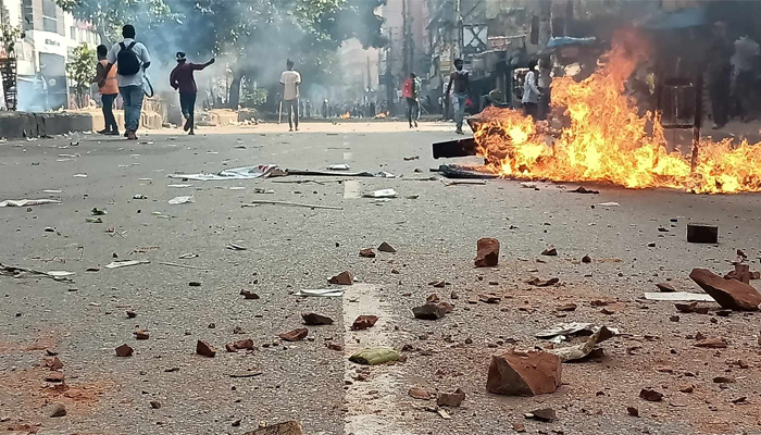 বিএনপি-পুলিশ সংঘর্ষ, বিজয়নগর রণক্ষেত্র