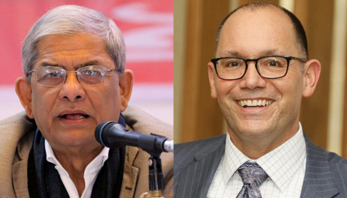 পিটার হাসের সঙ্গে মির্জা ফখরুলের ঘণ্টাব্যাপী বৈঠক