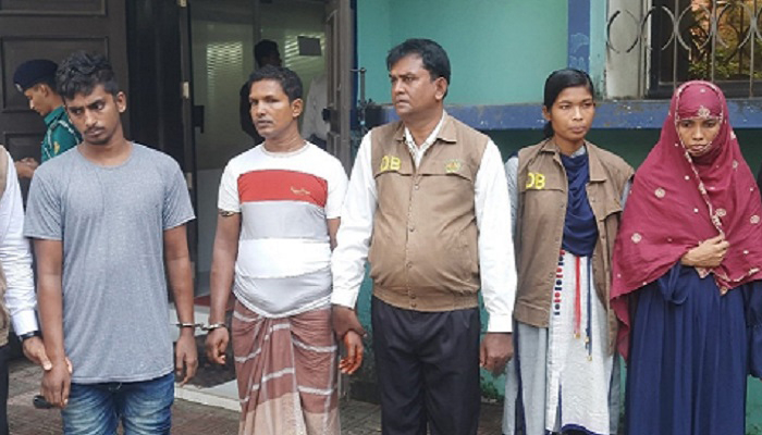 রঙ মিস্ত্রী হত্যা মামলায় পেস্টিং মামুনসহ তিনজন গ্রেপ্তার