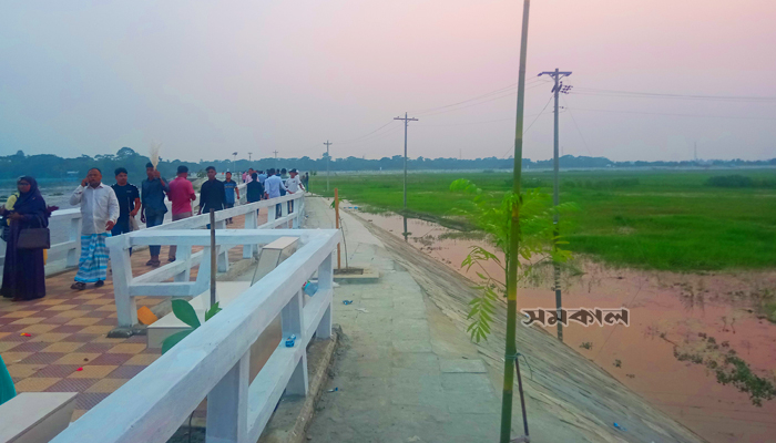ডাকাতিয়া নদীপাড়ে দৃষ্টিনন্দন ওয়াকওয়ের আনুষ্ঠানিক উদ্বোধন