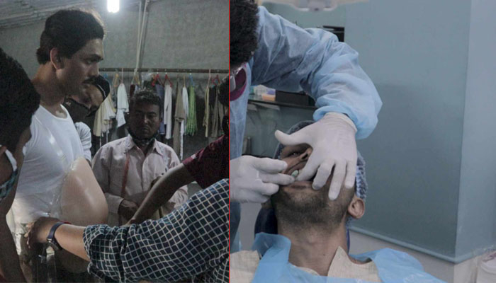 দাঁতে ৪ ডেনচার আর ৩ কেজির পেট নিয়ে ‘মুজিব’র শুটিং করেছেন  শুভ